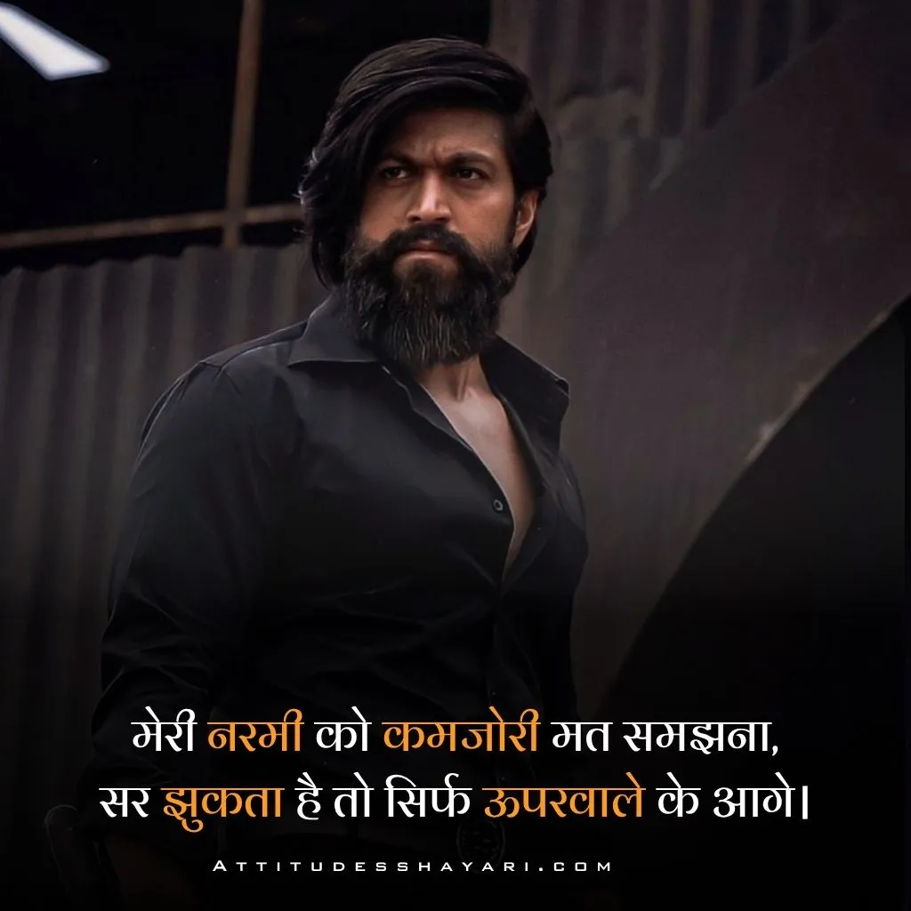 Attitude Status in Hindi